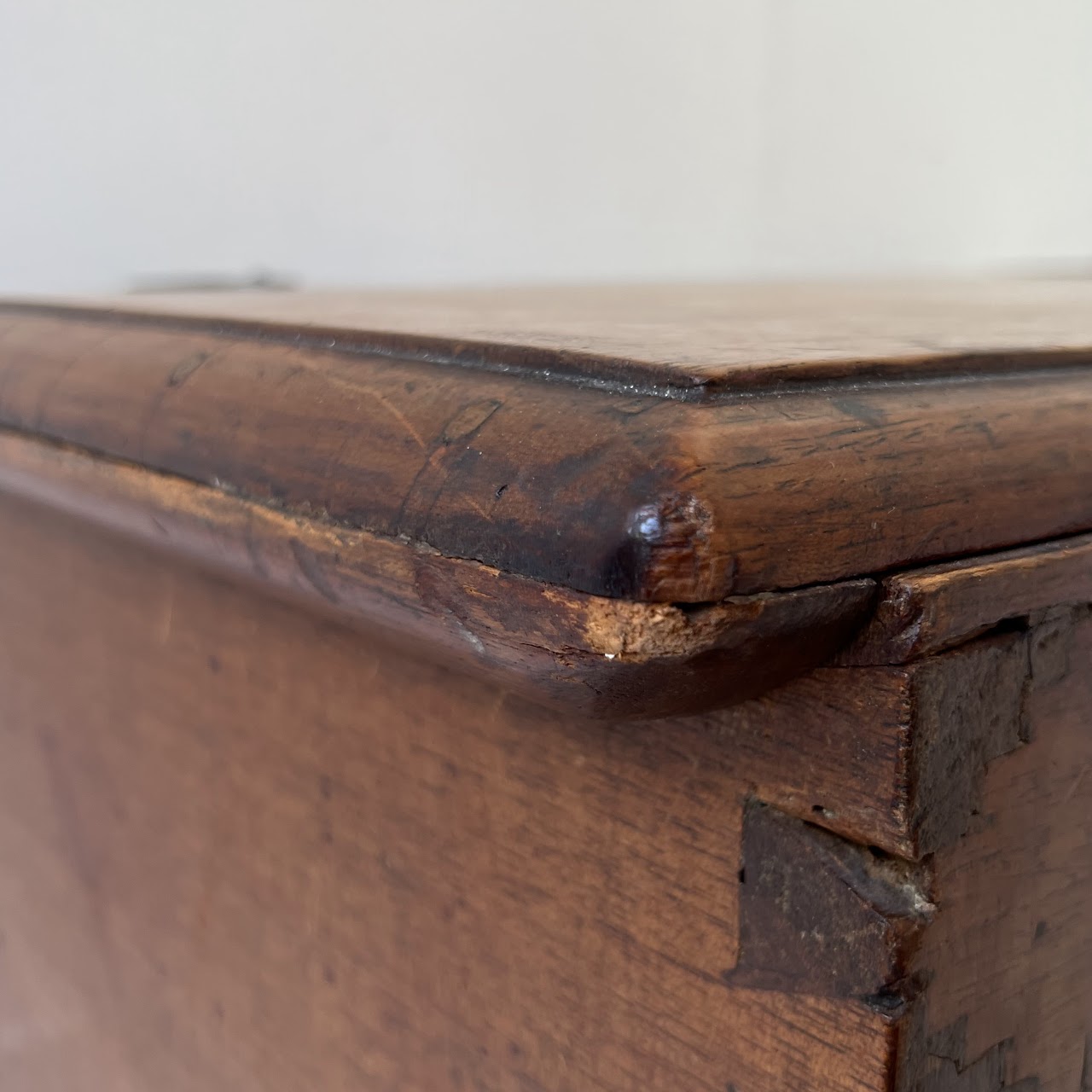 Antique Marquetry Blanket Chest