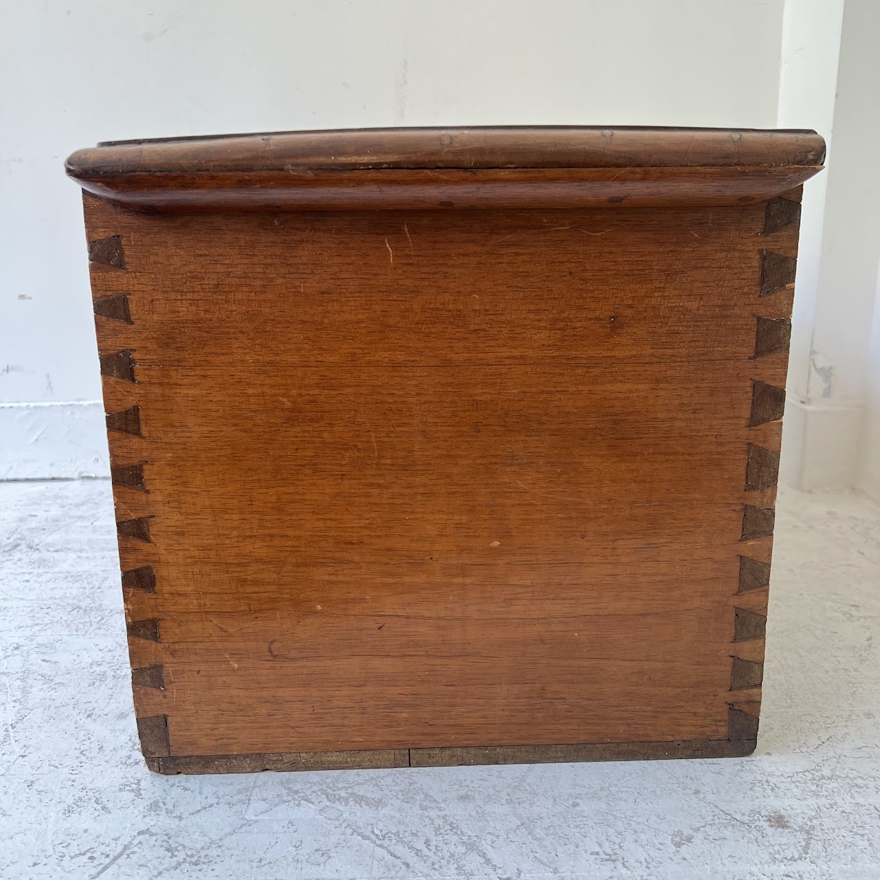 Antique Marquetry Blanket Chest