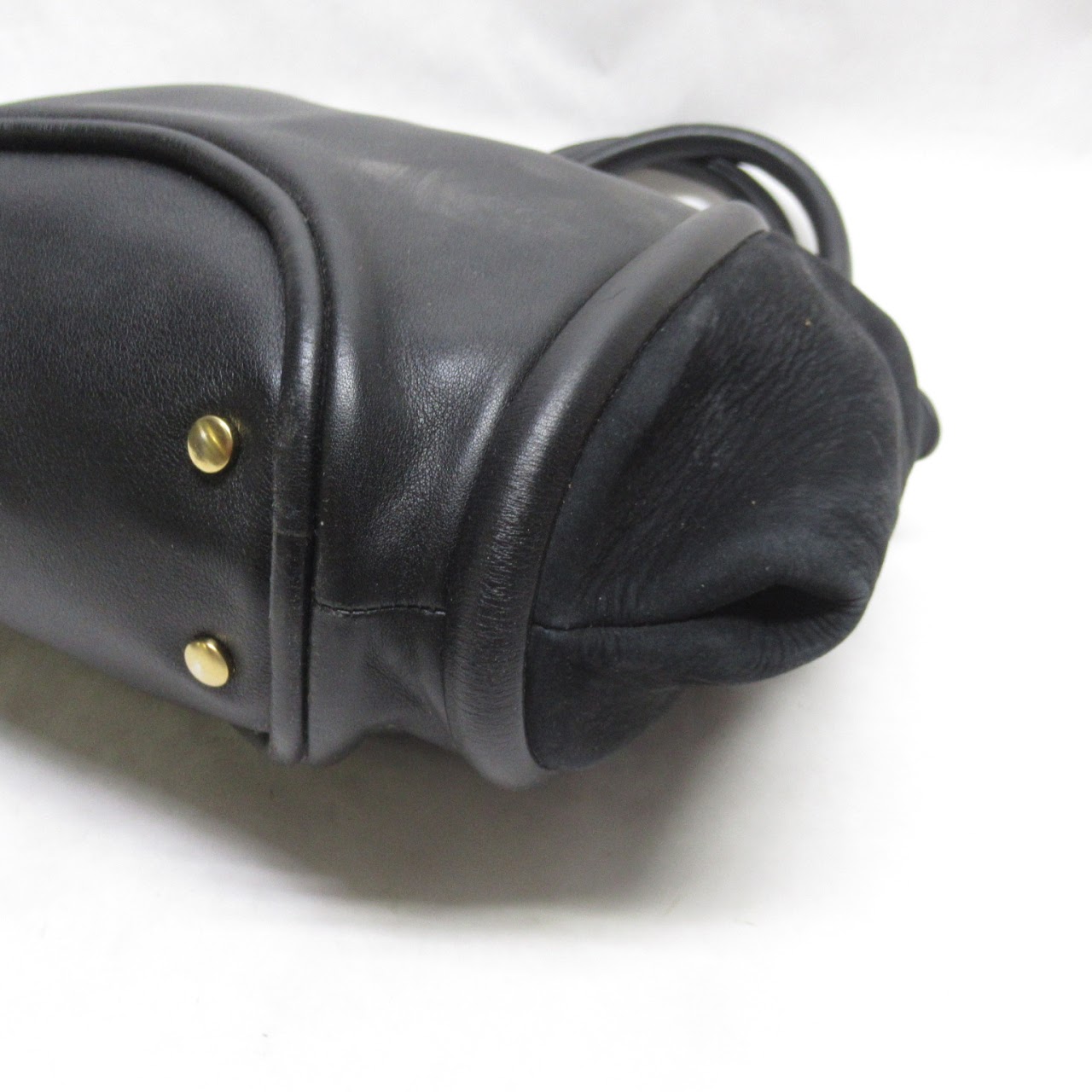 Smythson of Bond Street Leather Shoulder Bag
