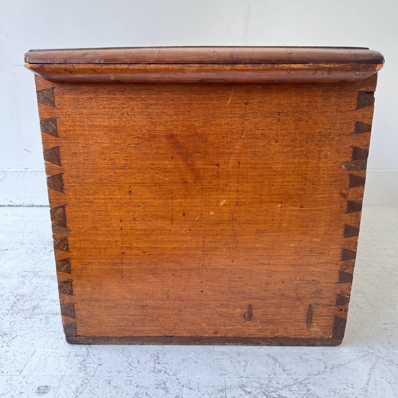 Antique Marquetry Blanket Chest