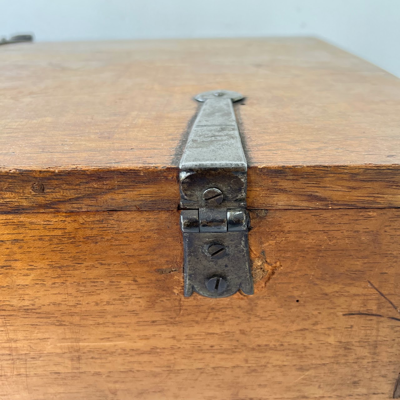 Antique Marquetry Blanket Chest