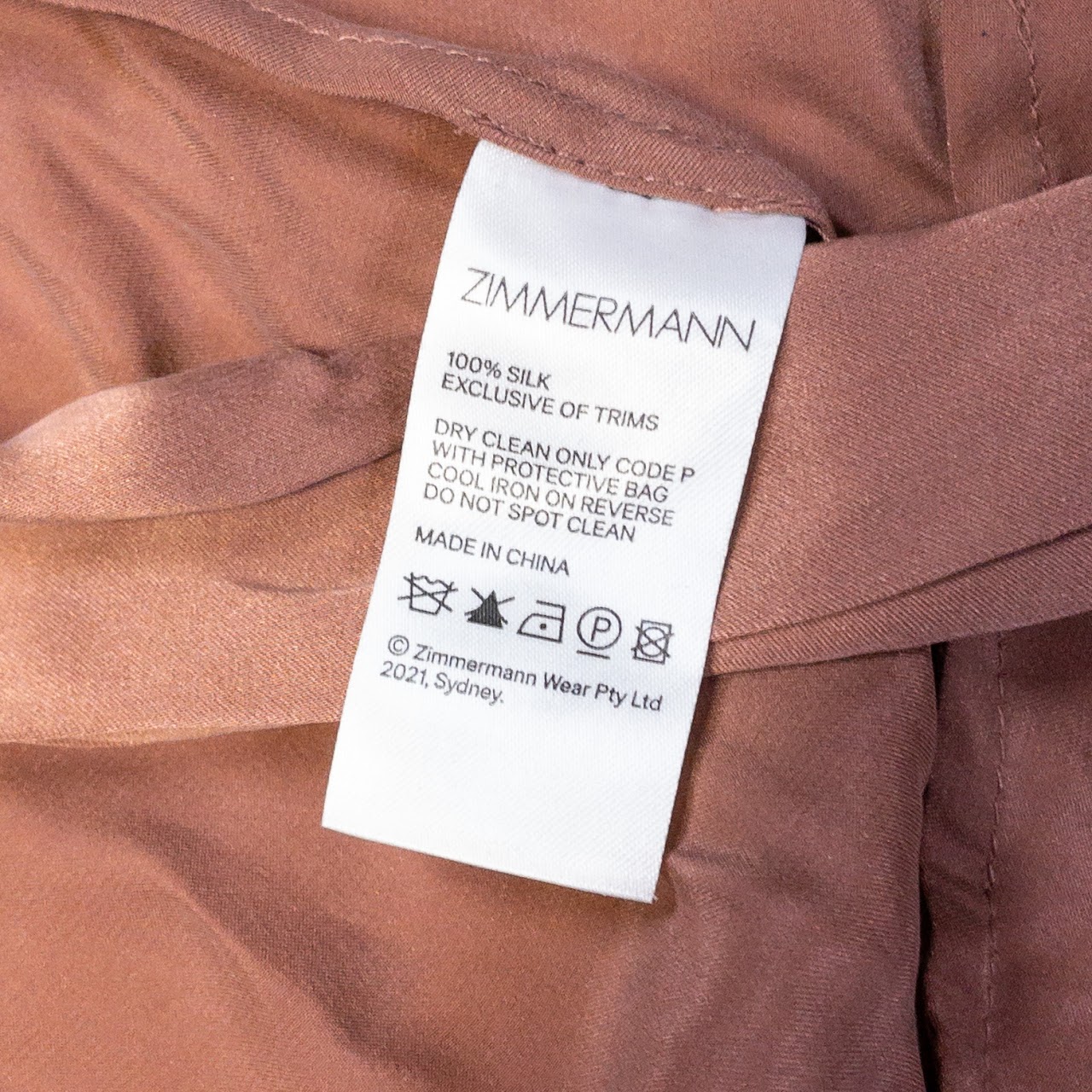 Zimmermann Silk Wrap Midi-Dress