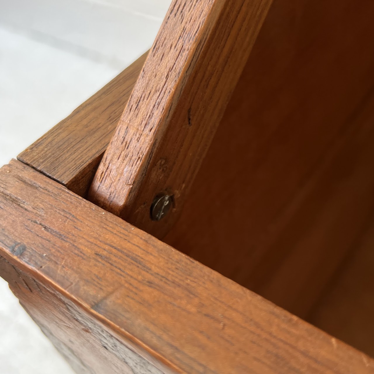 Antique Marquetry Blanket Chest