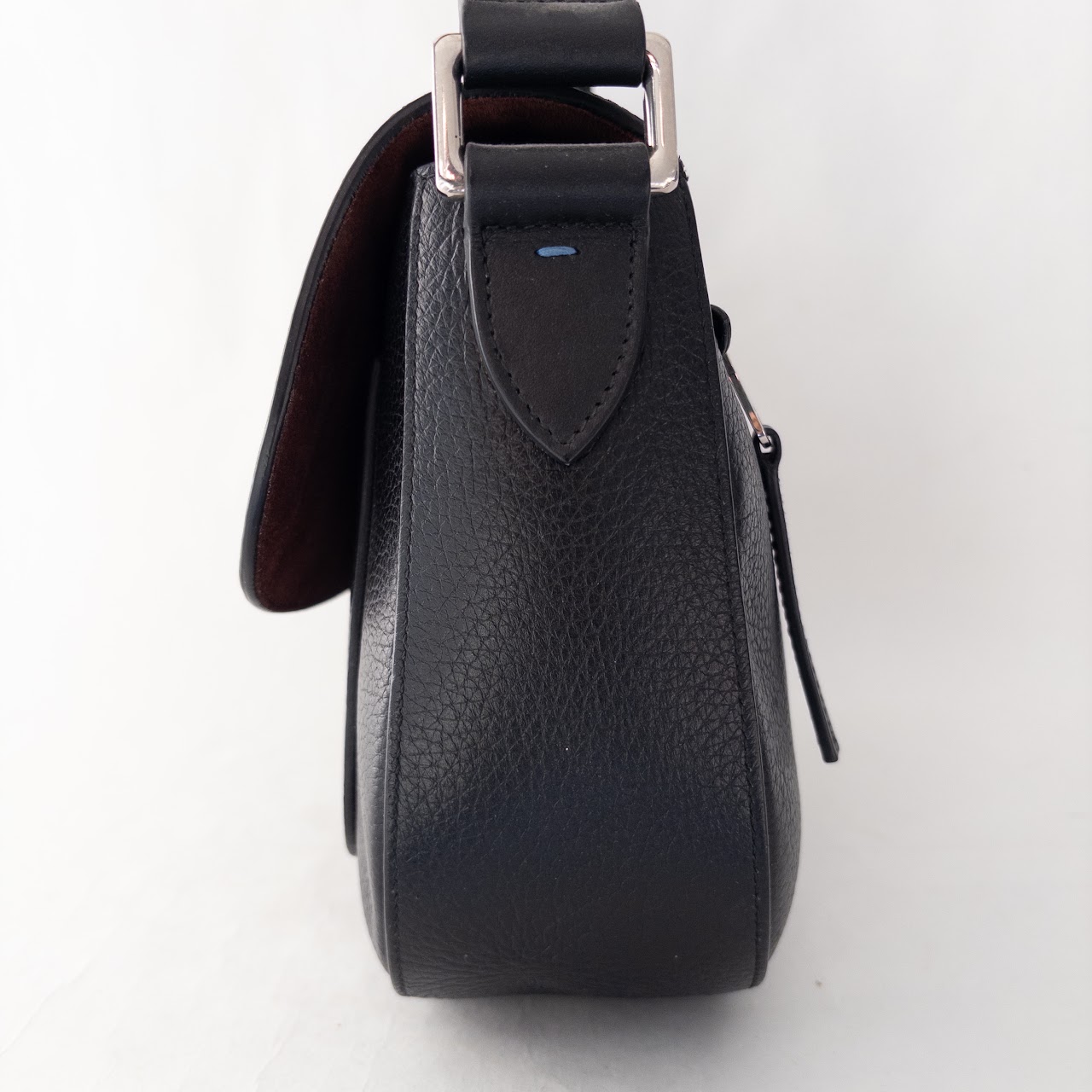 Smythson of Bond Street Leather Shoulder Bag