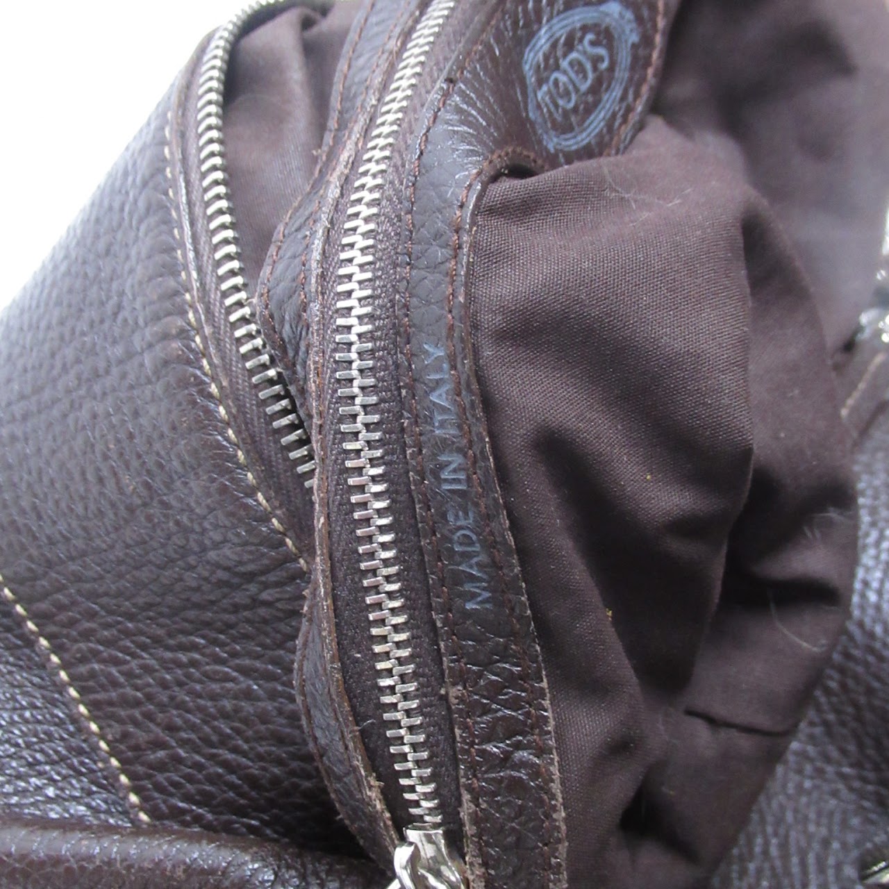 Tod's Brown Leather Shoulder Bag