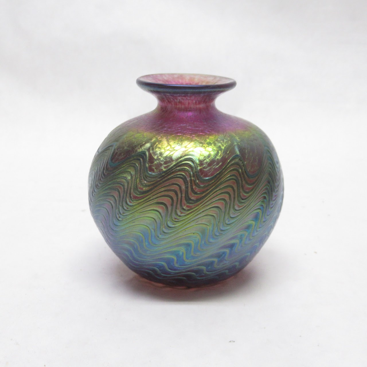 Robert Held Signed Art Glass Vase