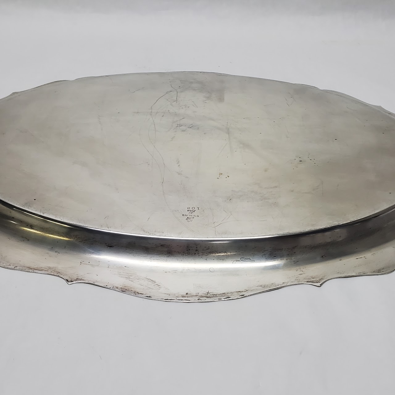 Fina Sterling Silver HEAVY Serving Tray