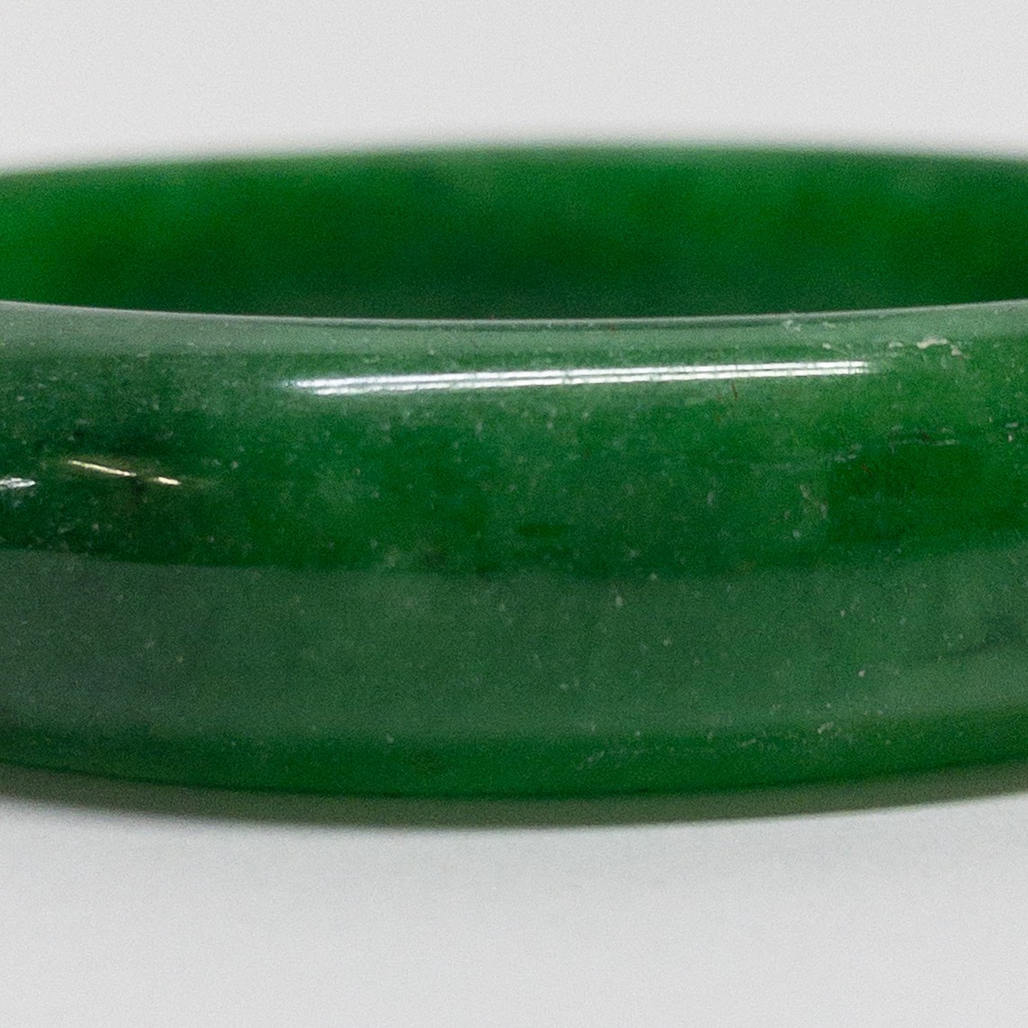 Dark Green Jade Bangle