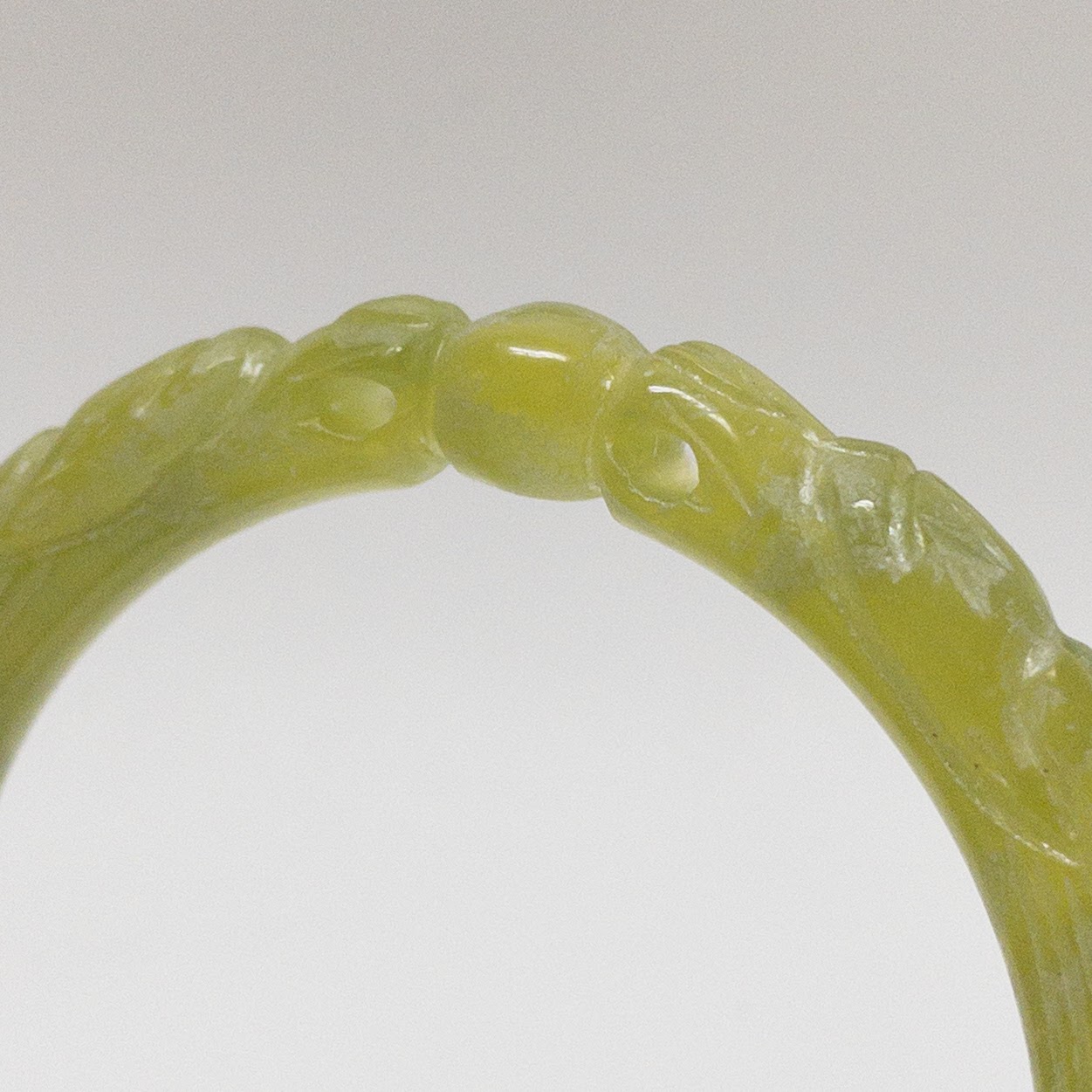 Metropolitan Museum of Art Verdant Green Jade Bangle