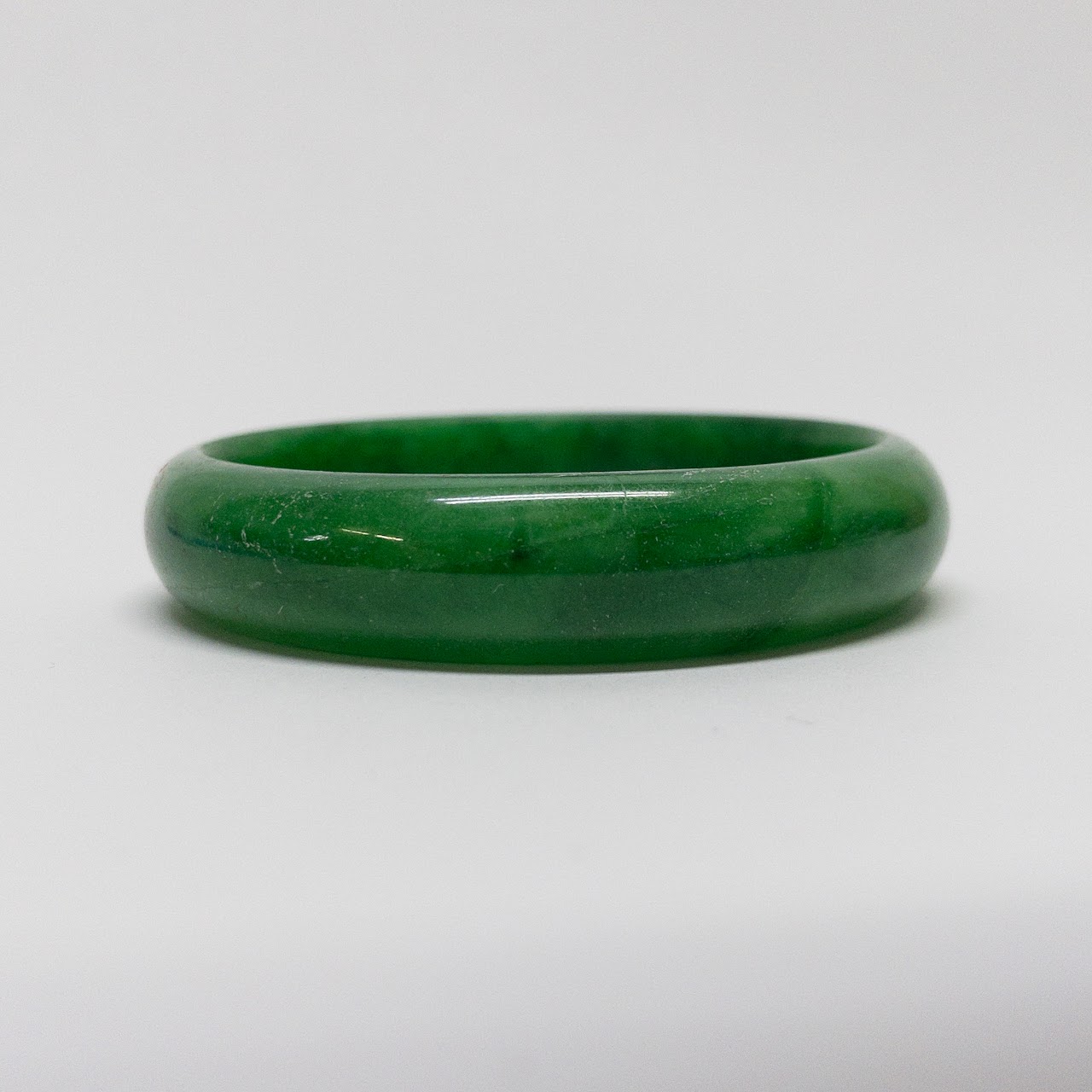 Dark Green Jade Bangle