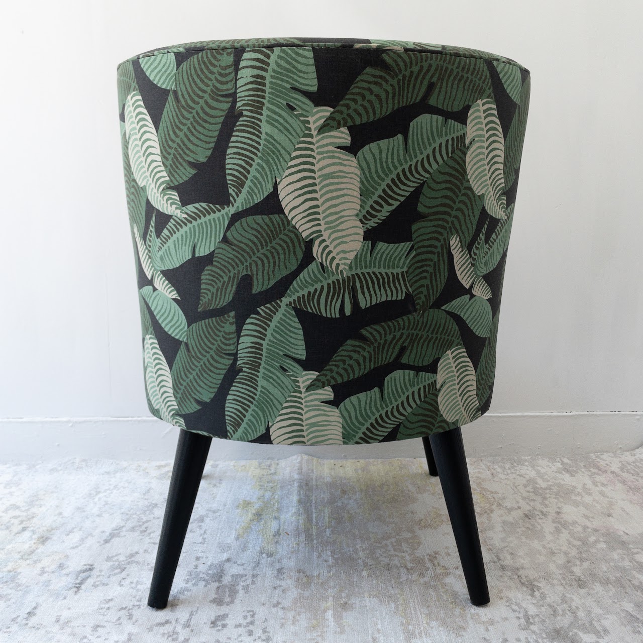 Skyline Furniture Tropical Upholstered Shelter Back Chair