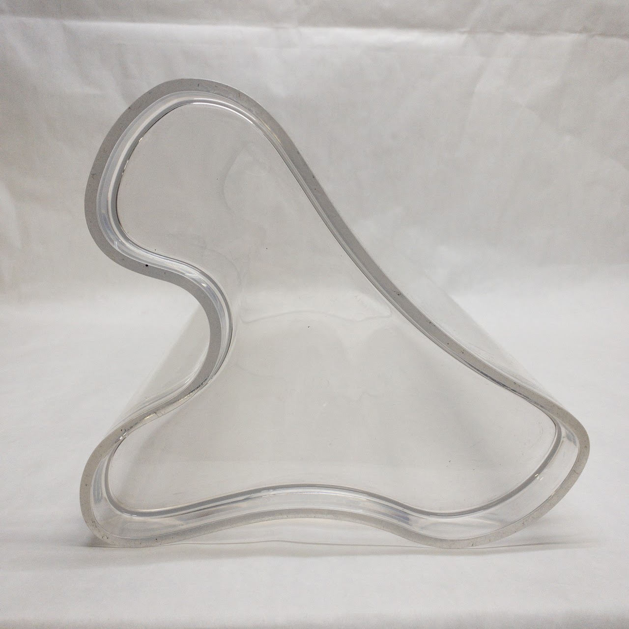 Guzzini Lucite Vintage Floor Vase