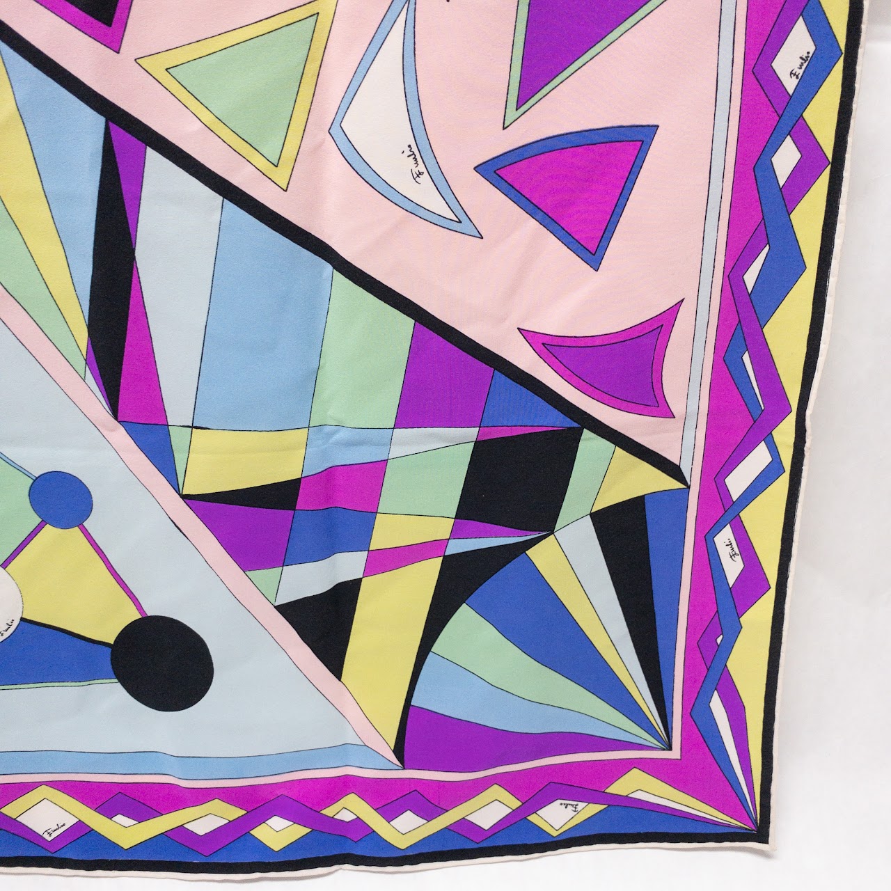 Emilio Pucci Cool Colors Scarf