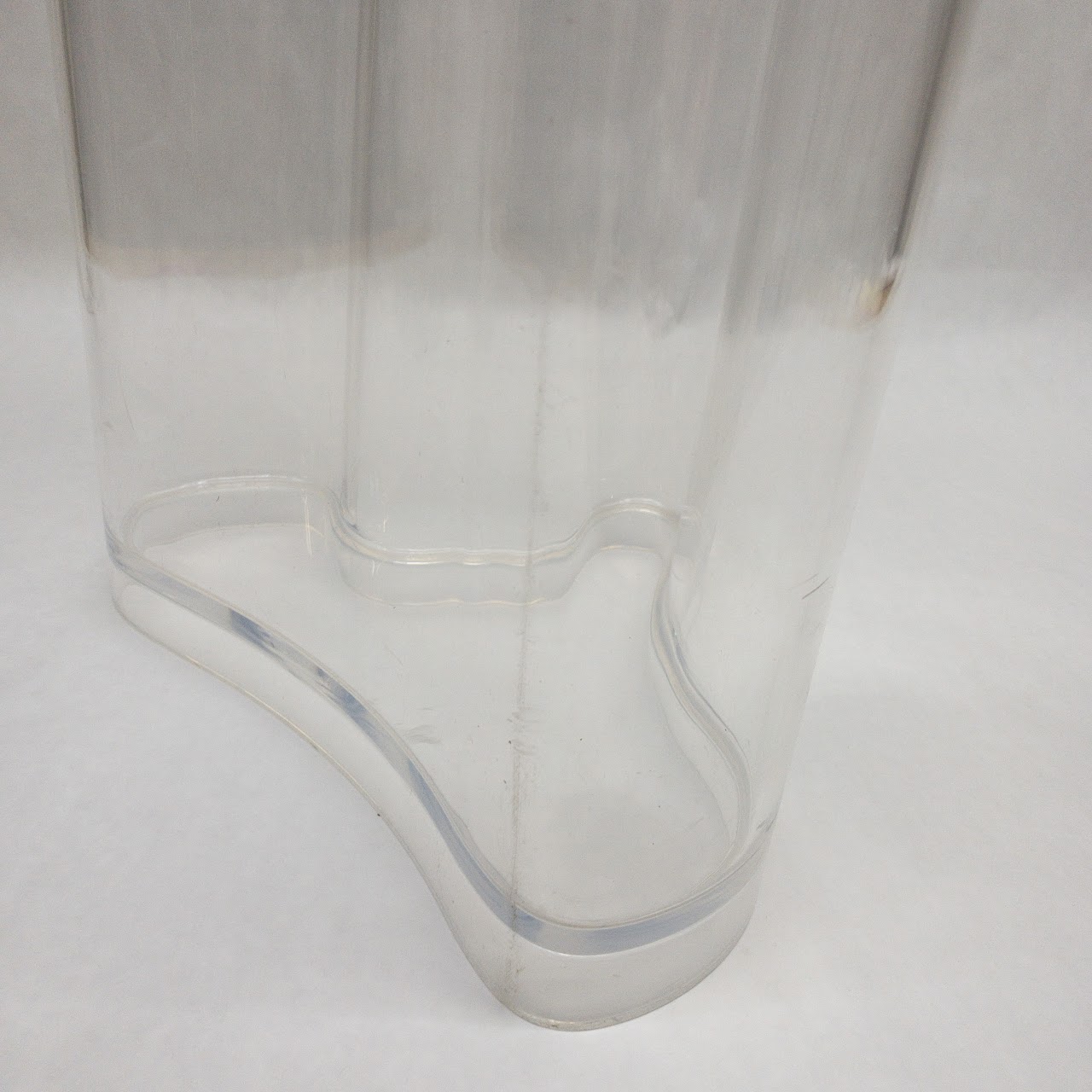 Guzzini Lucite Vintage Floor Vase