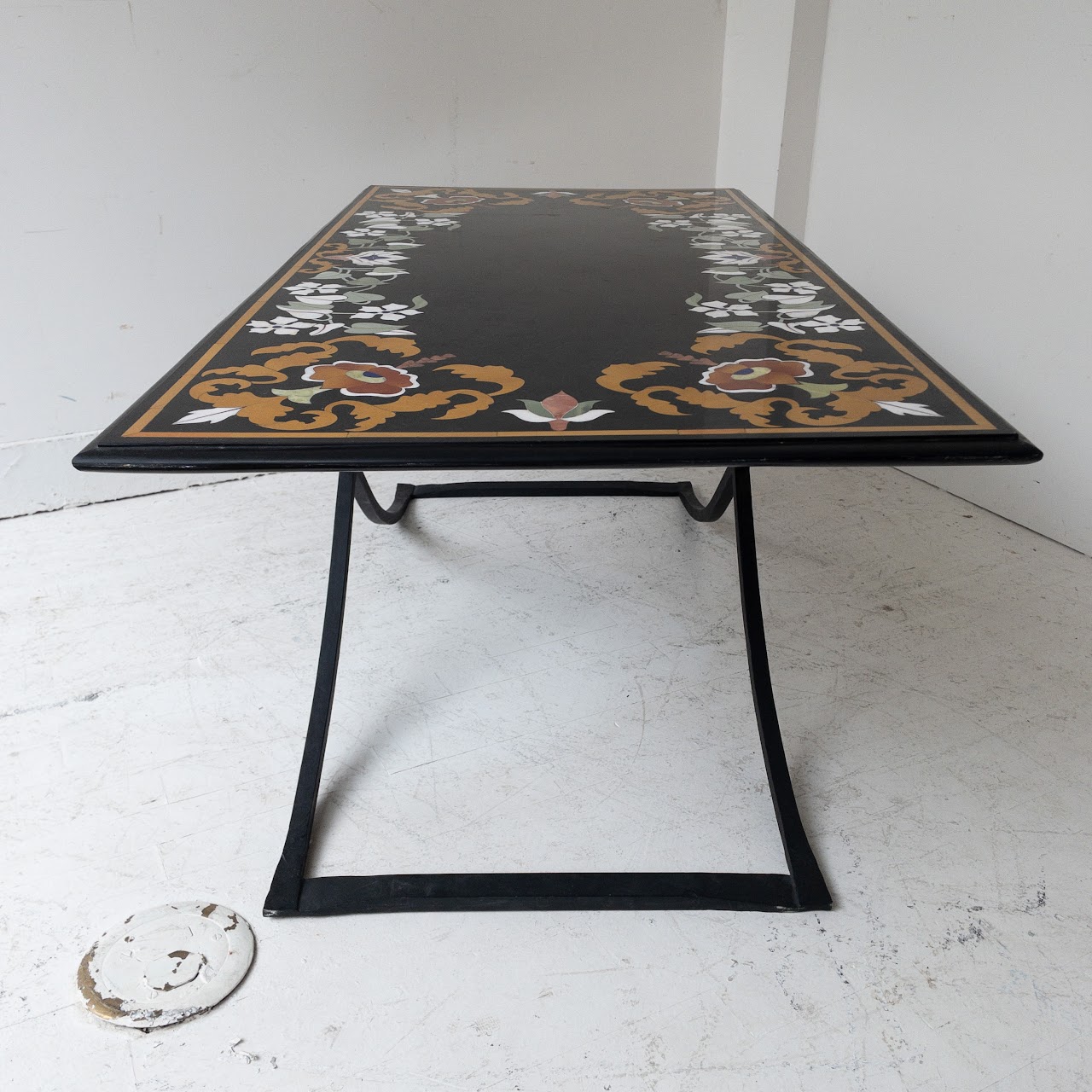 Marble & Stone Inlay Coffee Table