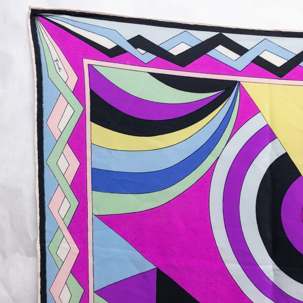 Emilio Pucci Cool Colors Scarf