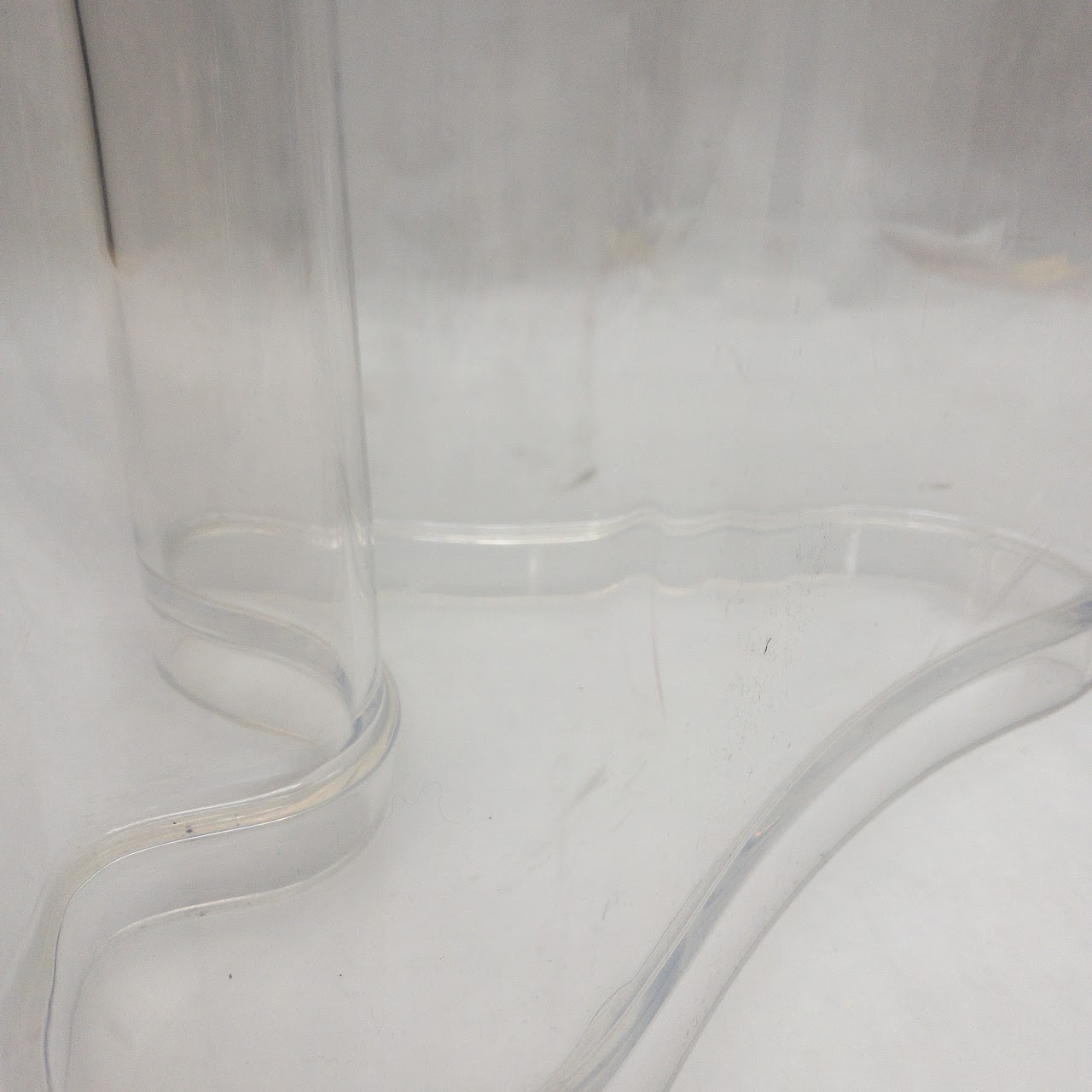 Guzzini Lucite Vintage Floor Vase