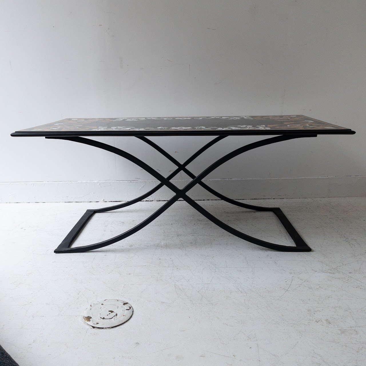 Marble & Stone Inlay Coffee Table