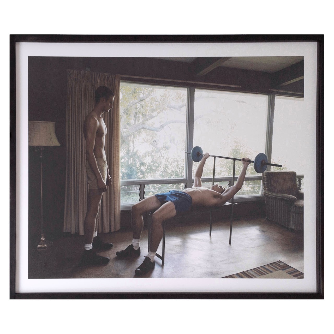 Luke Smalley 'Exercise at Home' Large Scale Photograph