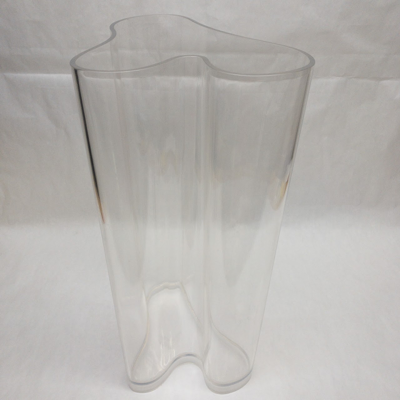 Guzzini Lucite Vintage Floor Vase