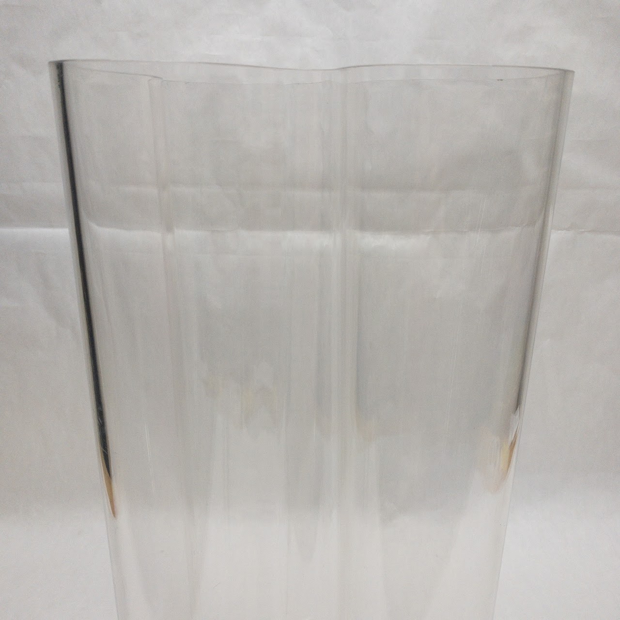 Guzzini Lucite Vintage Floor Vase