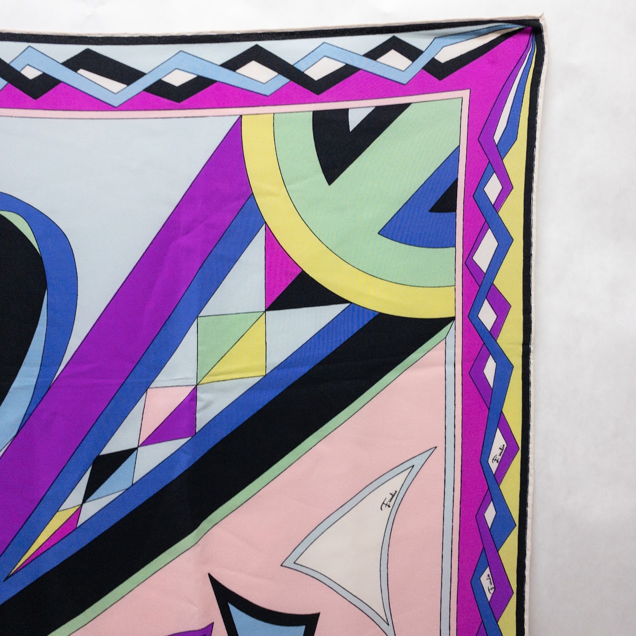 Emilio Pucci Cool Colors Scarf