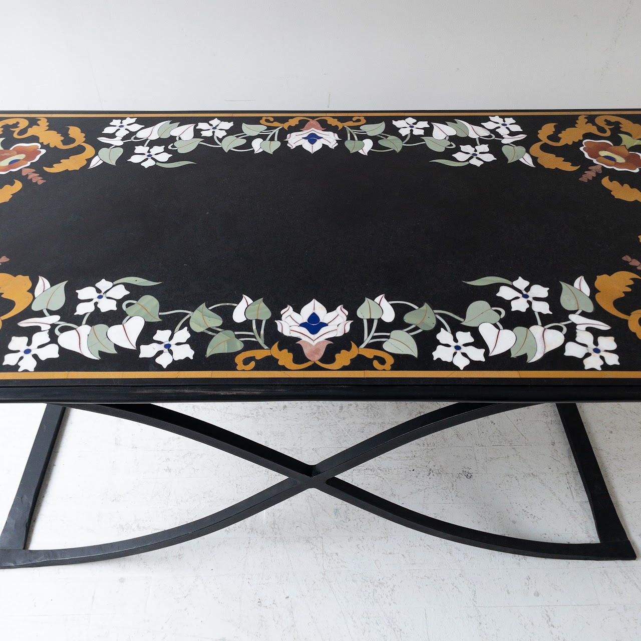 Marble & Stone Inlay Coffee Table