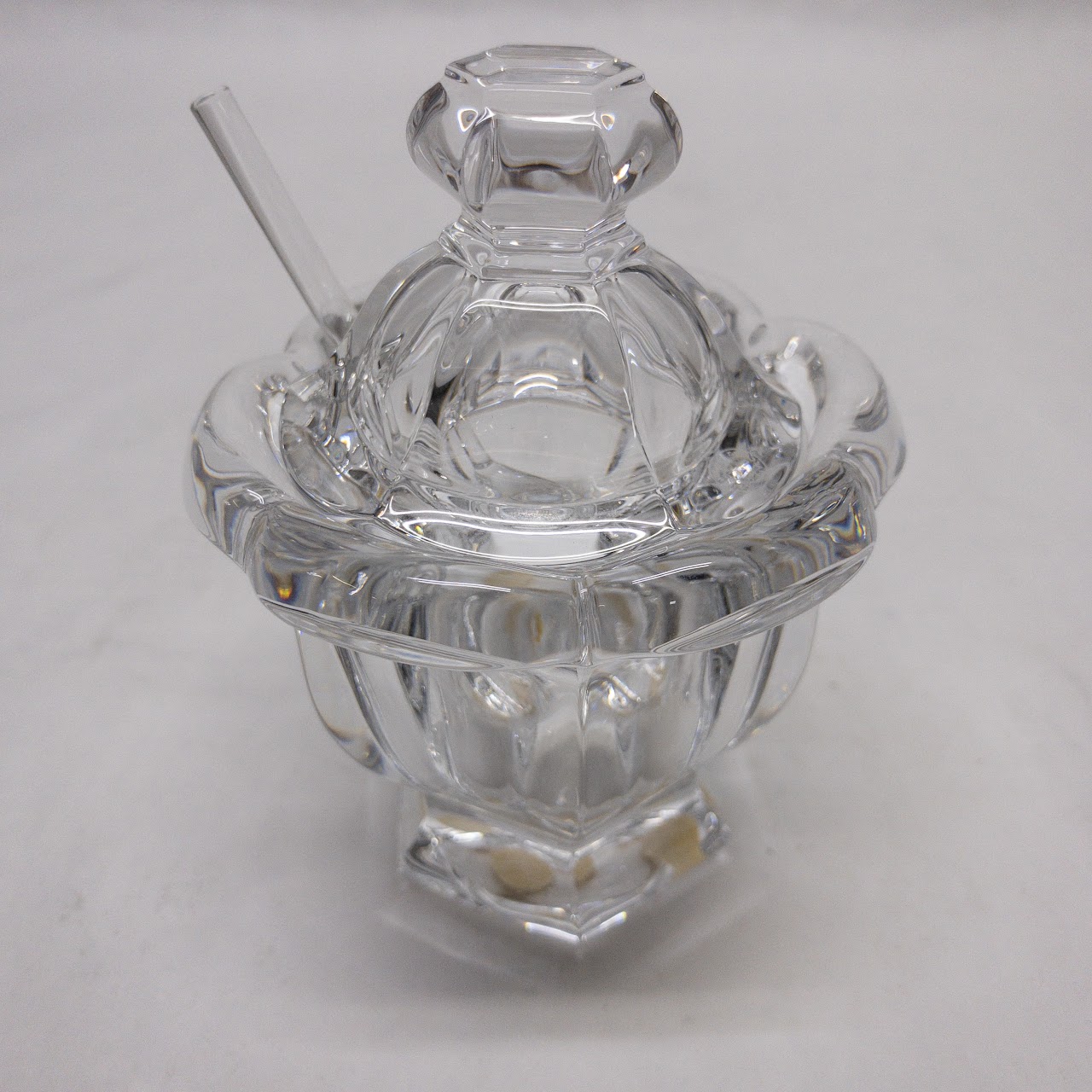 Baccarat Bretagne Lidded Mustard