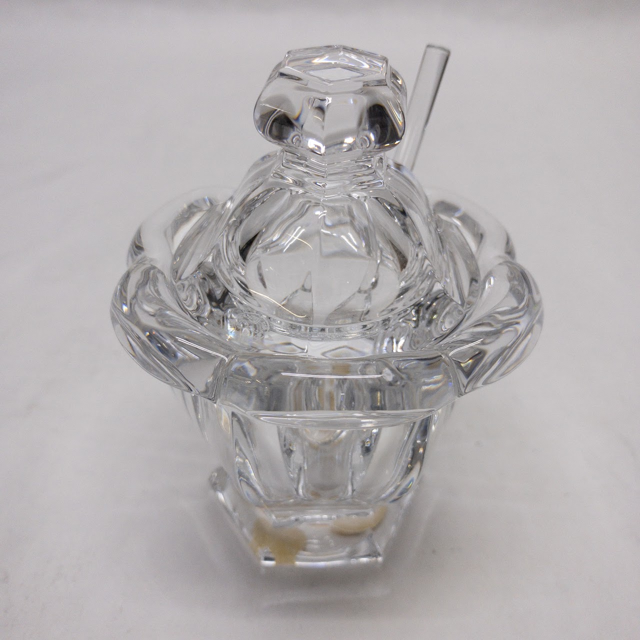 Baccarat Bretagne Lidded Mustard