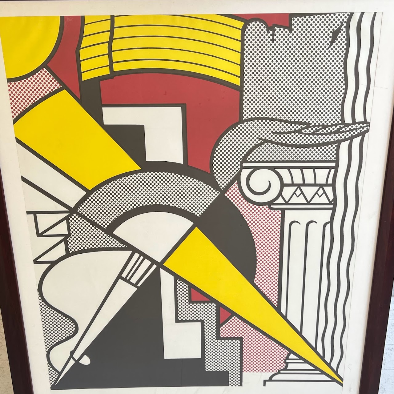 Roy Lichtenstein Stedelijk Museum Lithograph Exhibition Poster