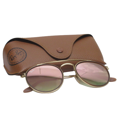 Ray Ban Round Double Bridge Sunglasses