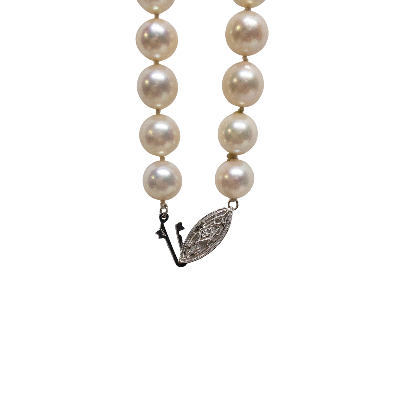 14K Gold & Cultured Pearl Necklace