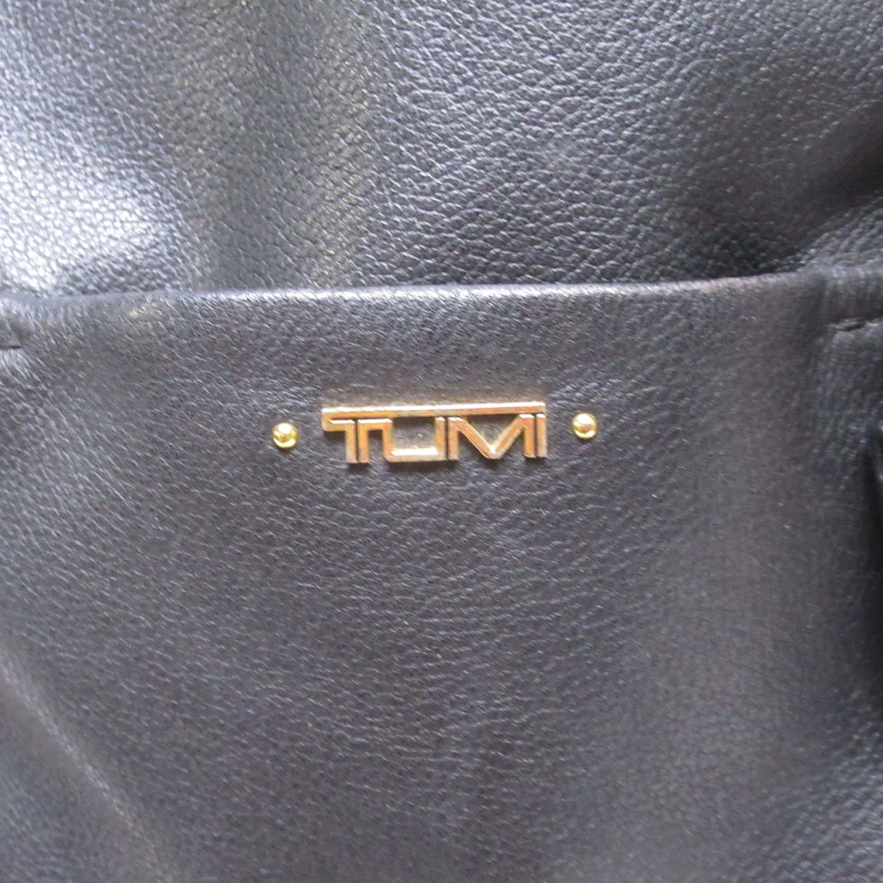 Tumi Leather Backpack