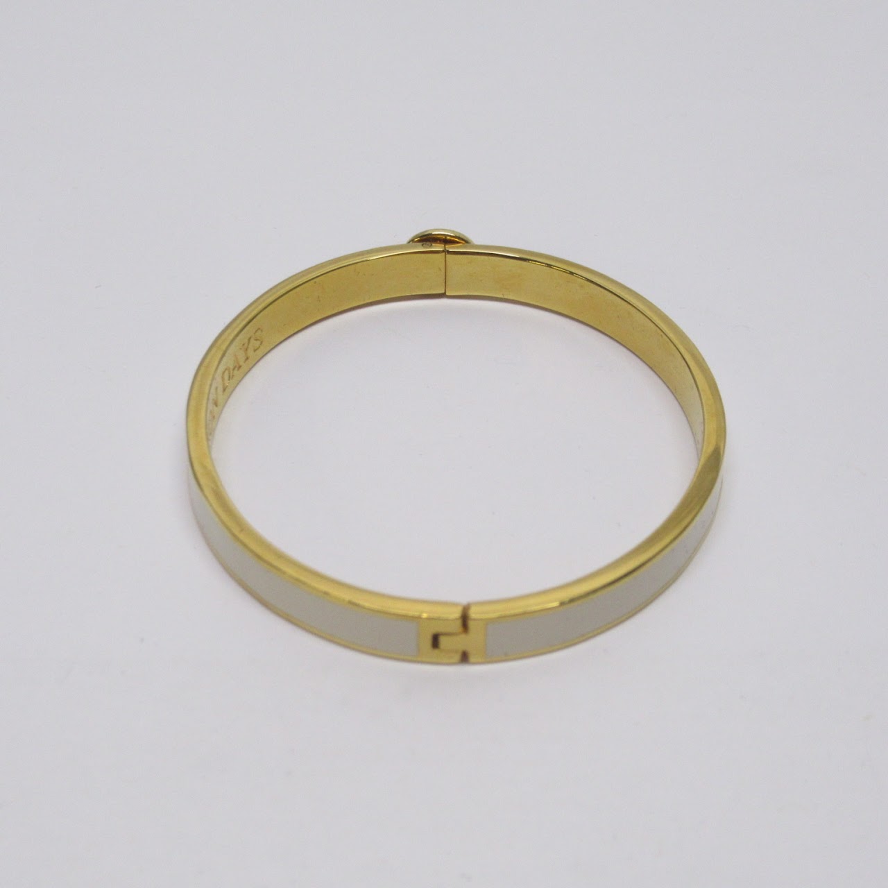 Halcyon Days Hinged Enamel Bangle