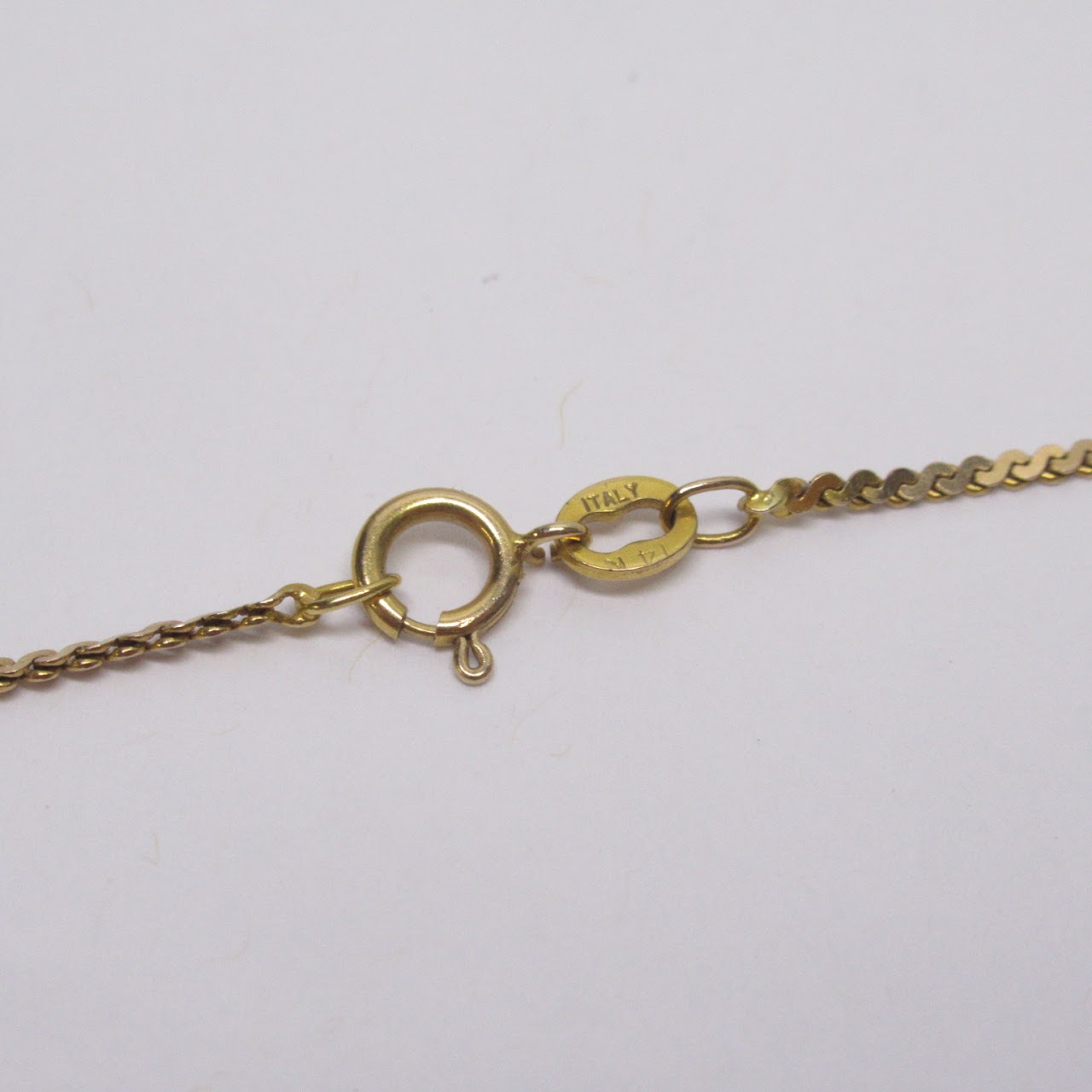 14K Gold 'S' Chain