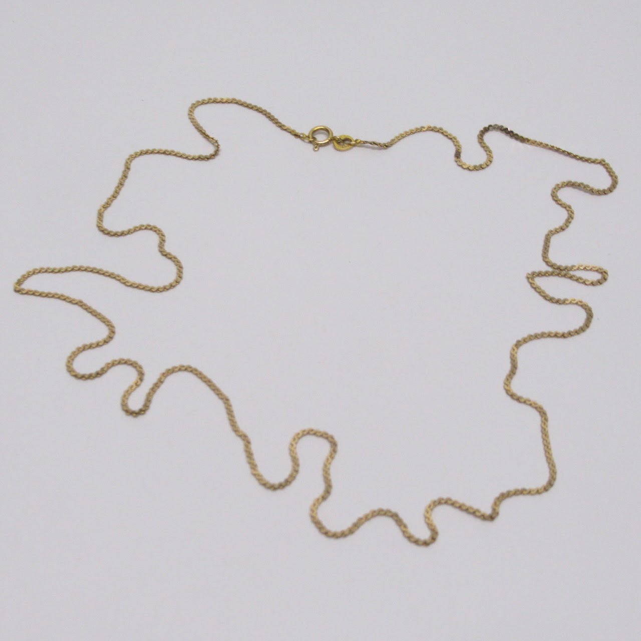 14K Gold 'S' Chain