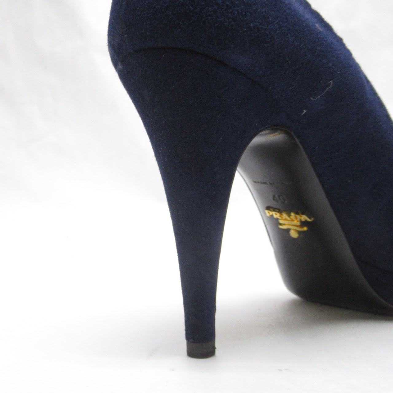 Prada Blue  Platform Pumps