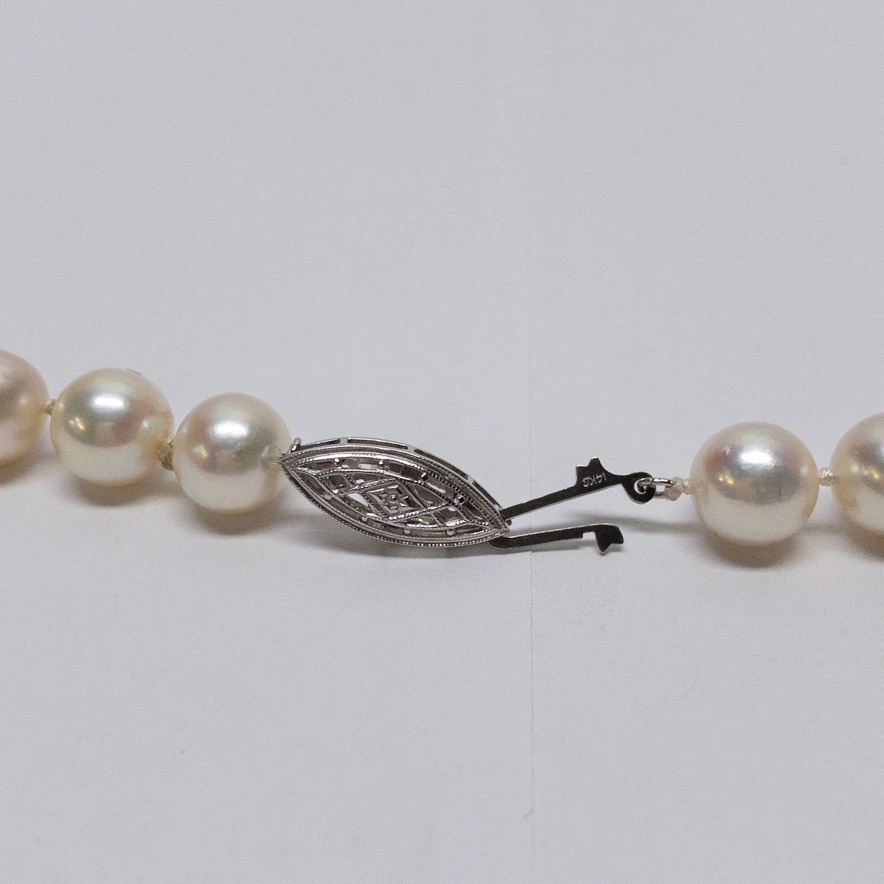 14K Gold & Cultured Pearl Necklace