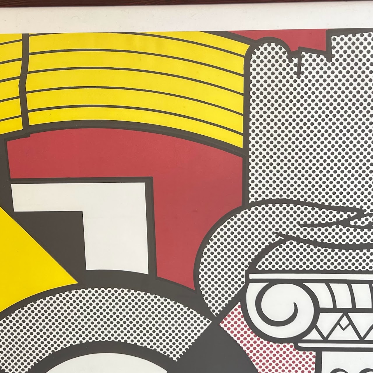 Roy Lichtenstein Stedelijk Museum Lithograph Exhibition Poster