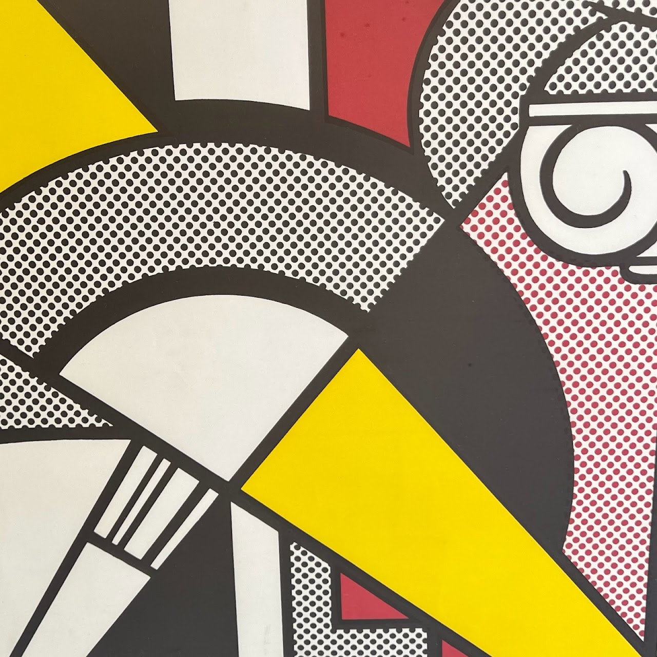 Roy Lichtenstein Stedelijk Museum Lithograph Exhibition Poster