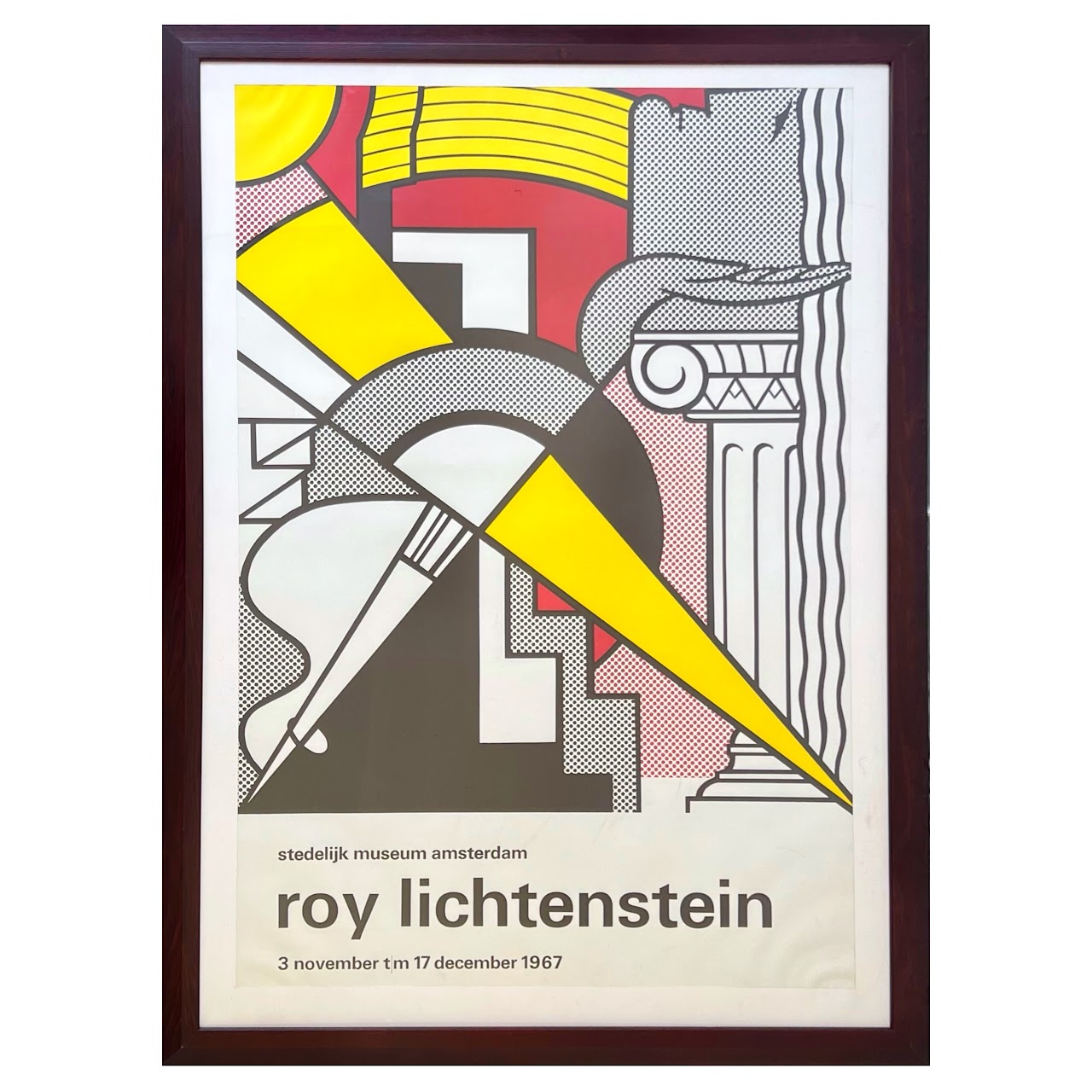 Roy Lichtenstein Stedelijk Museum Lithograph Exhibition Poster