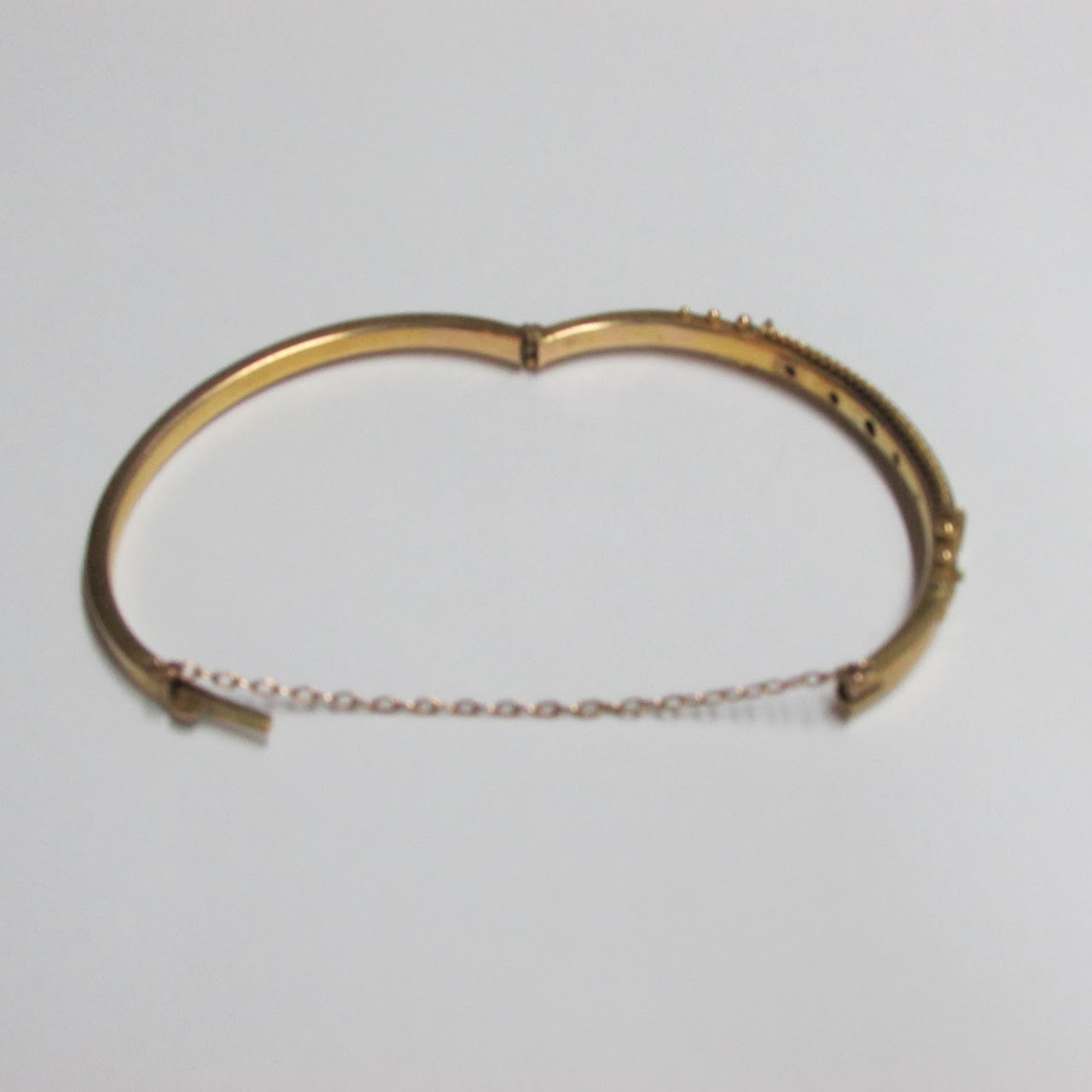 15K Gold & Diamond Bracelet