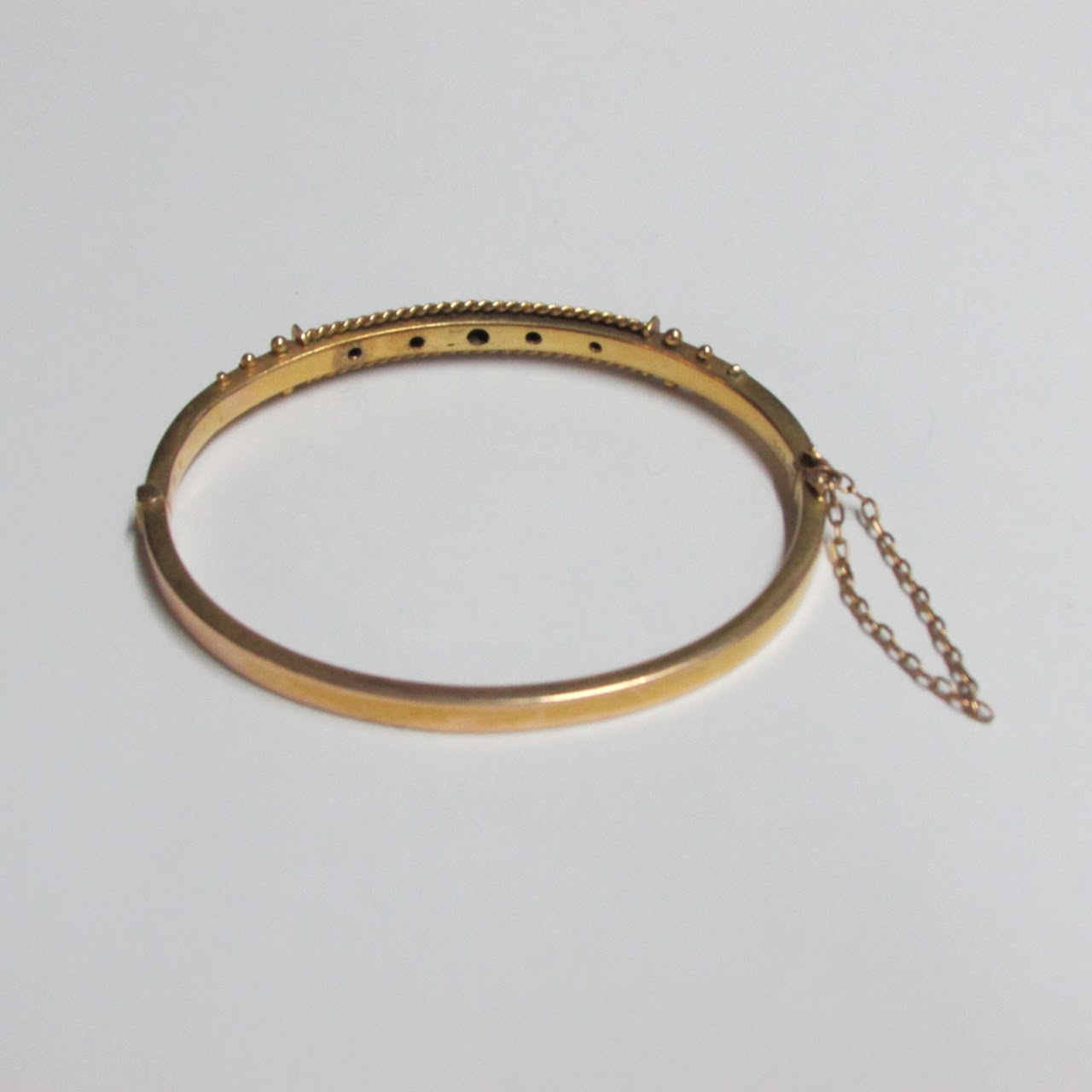 15K Gold & Diamond Bracelet