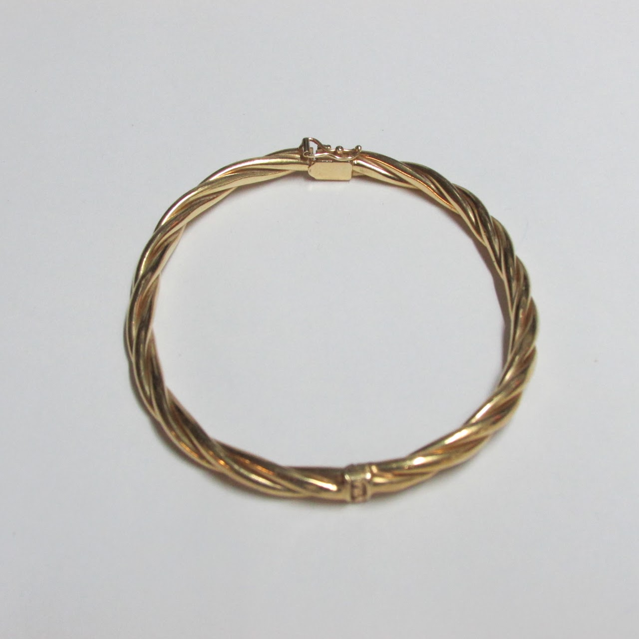 14K Gold Rope Bracelet