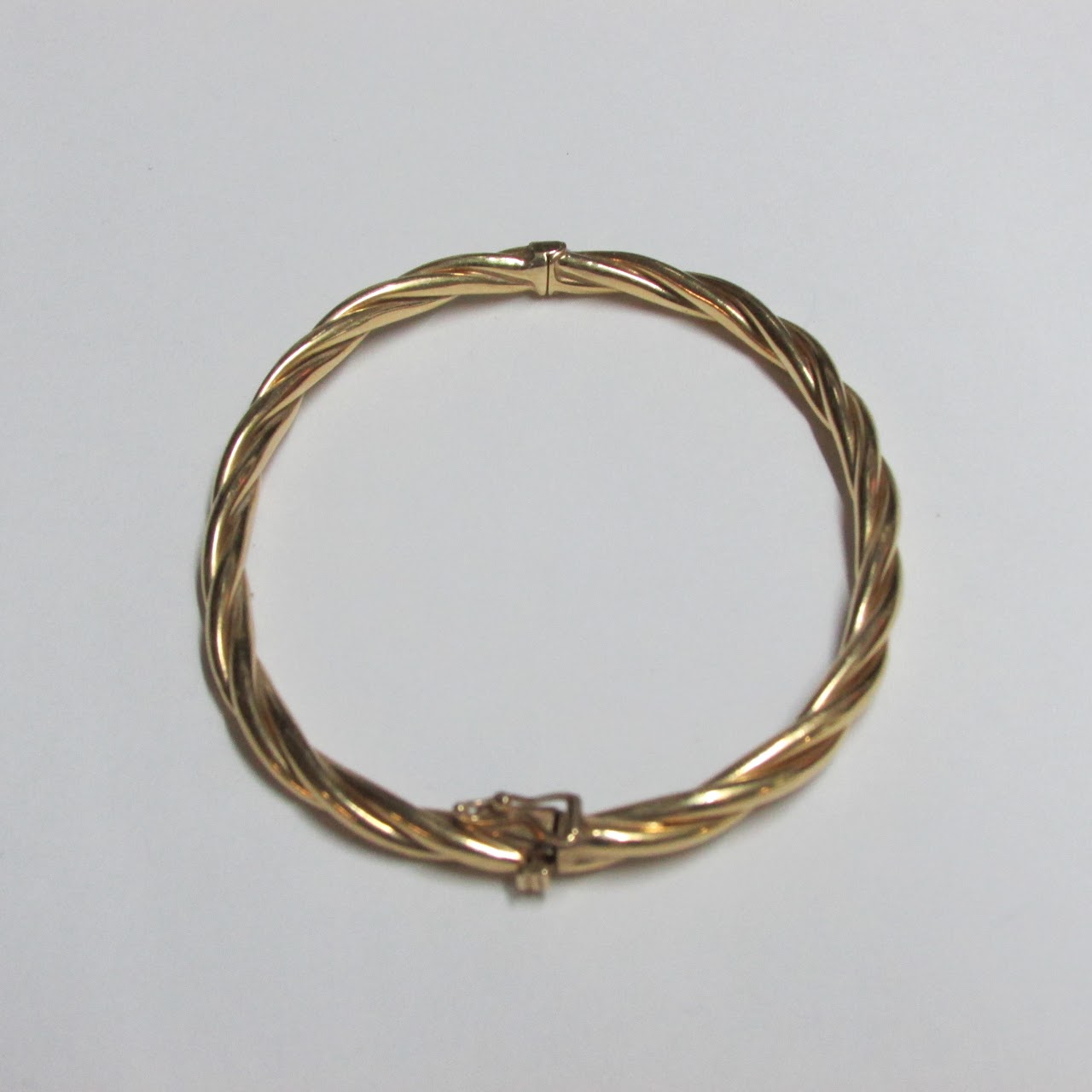 14K Gold Rope Bracelet