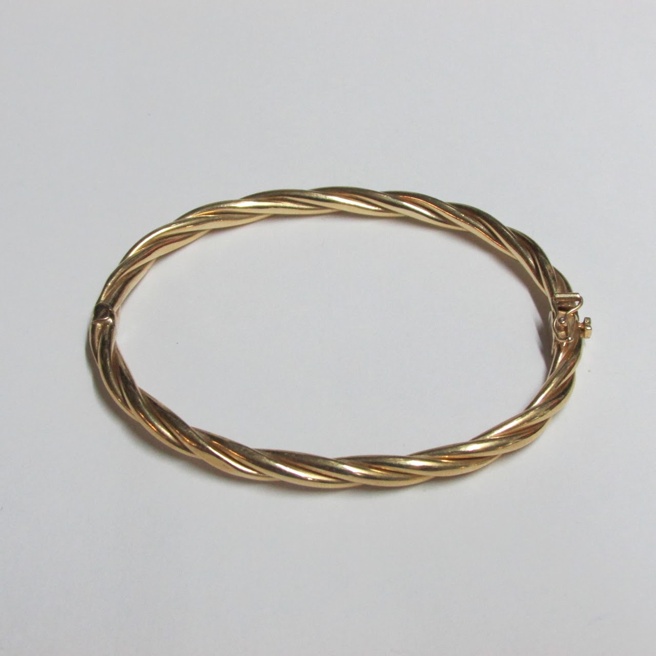 14K Gold Rope Bracelet