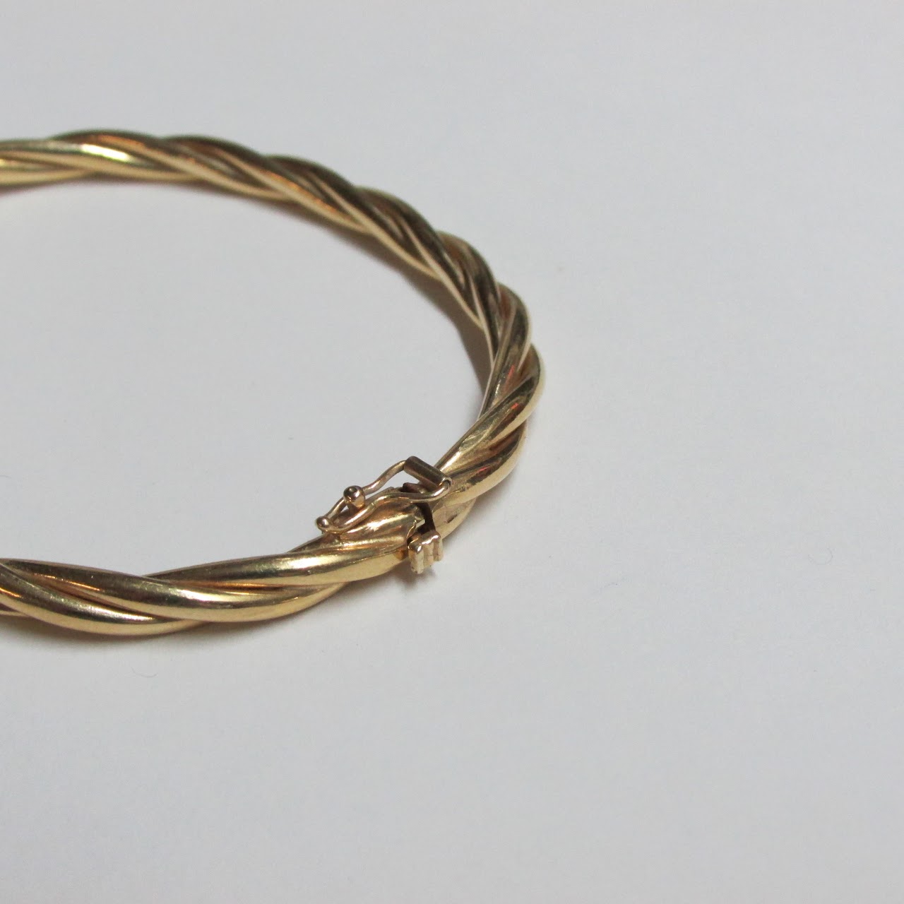 14K Gold Rope Bracelet