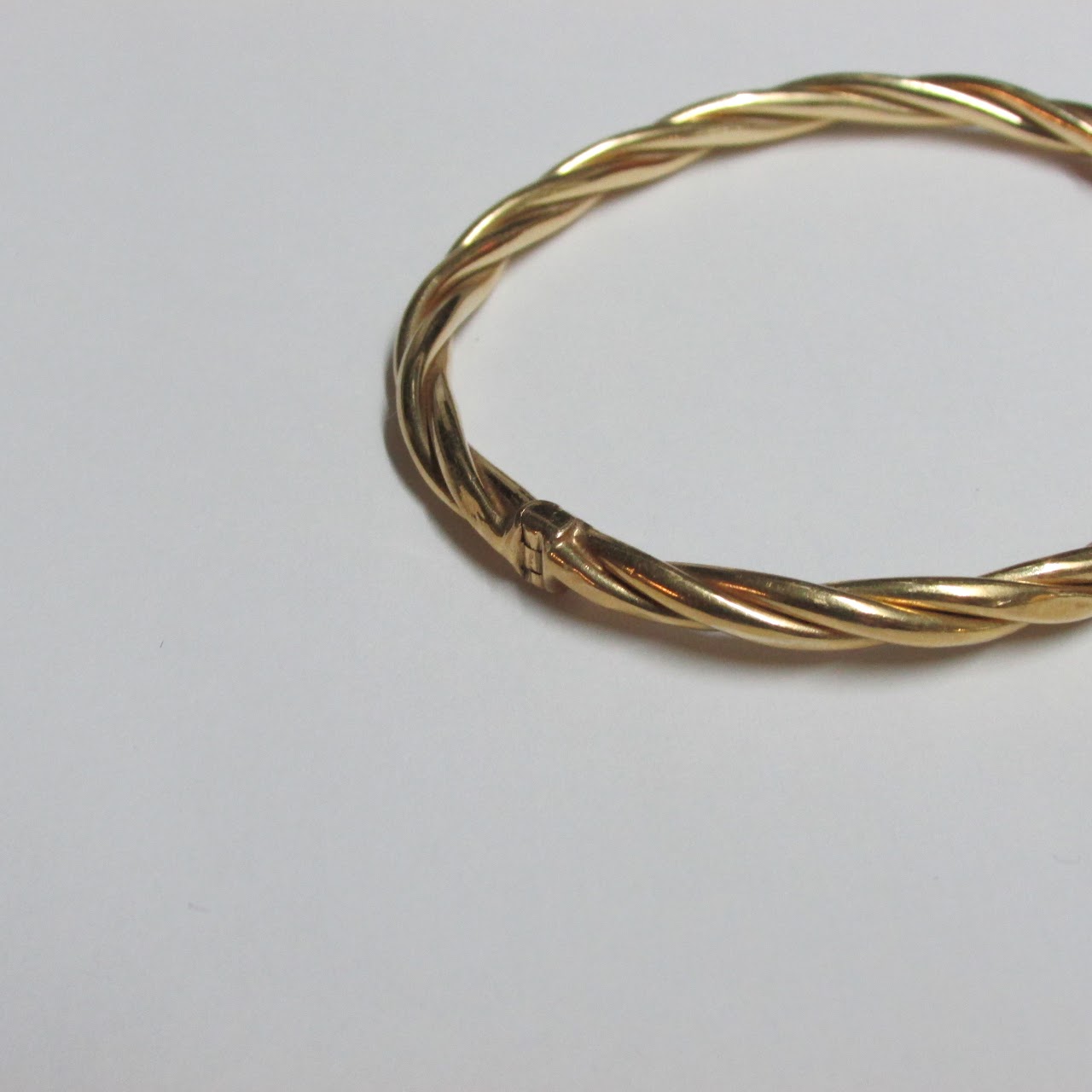 14K Gold Rope Bracelet