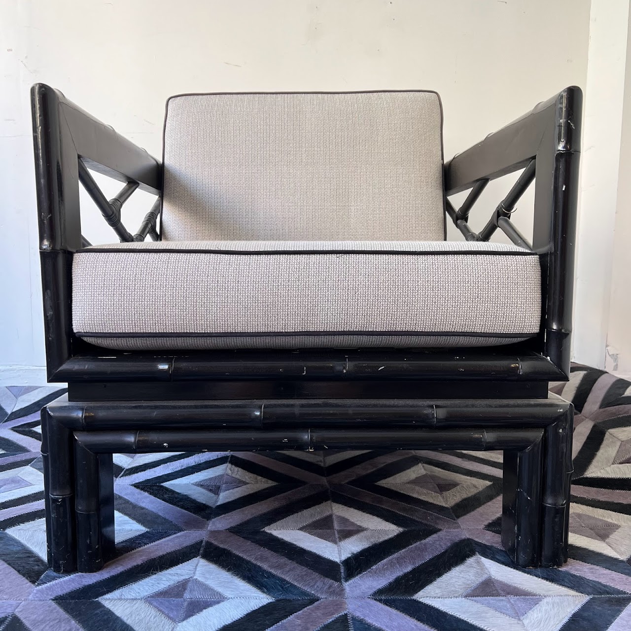 Chippendale Style Lounge Chair