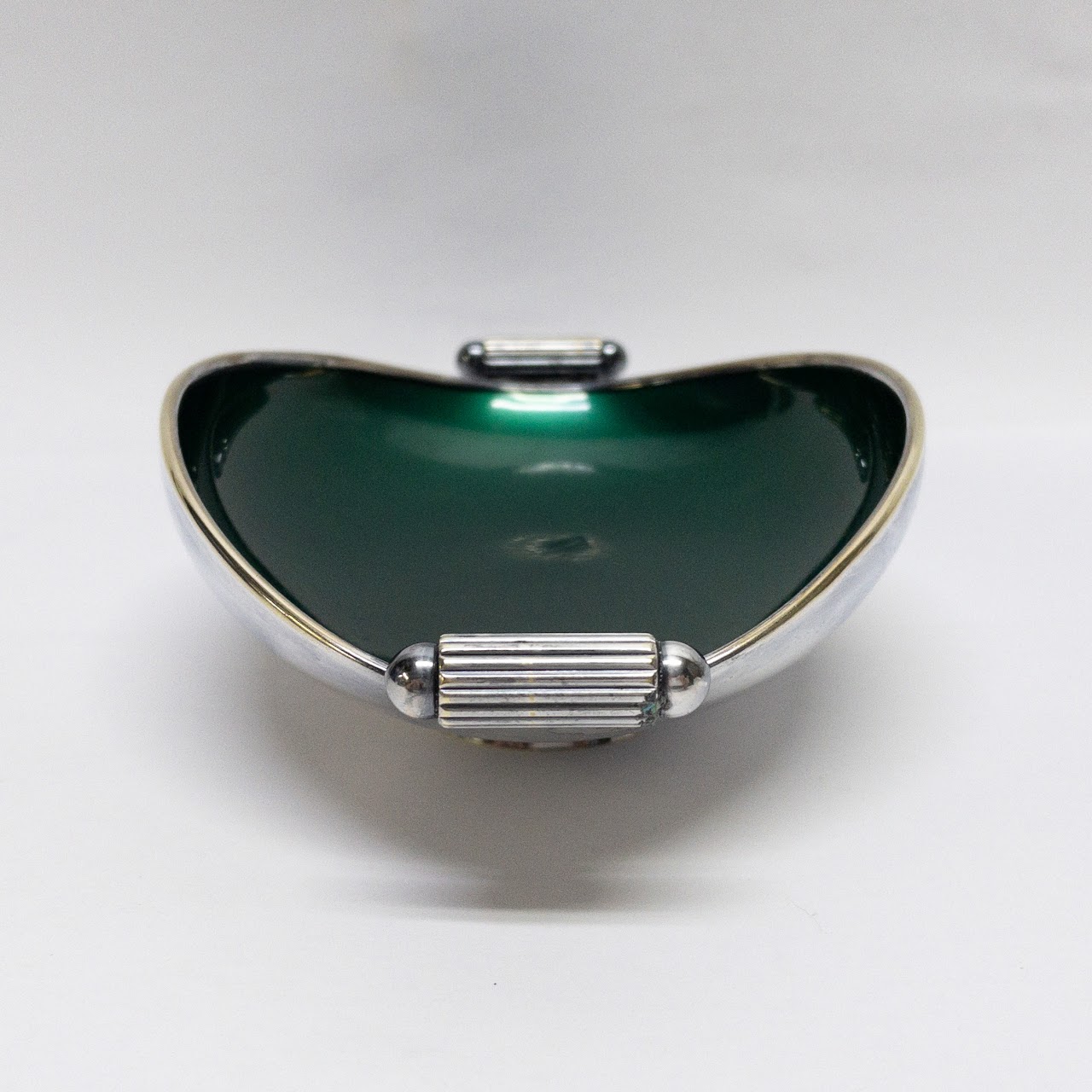 Ernst Dragsted Silver on Copper Enameled Bowl